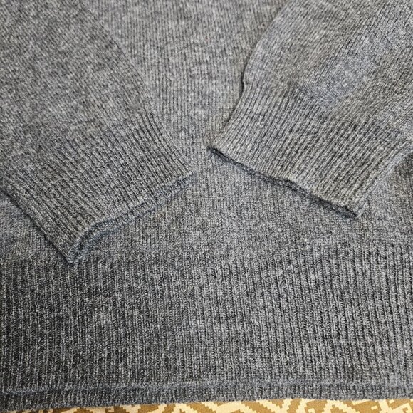 NWT Polo Ralph Lauren Mens 100% Lambswool V Neck Sweater SZ XXL Gray Pony Preppy - Picture 8 of 13